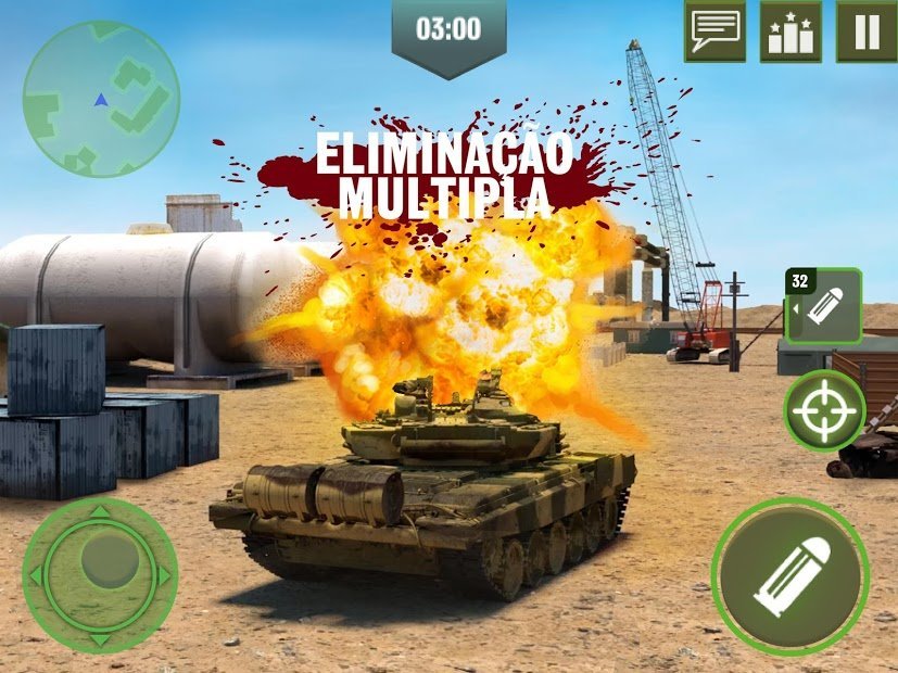 War Machines: Jogos de Tanques Multiplayer Grátis