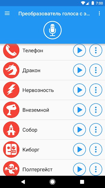 Преобразователь голоса