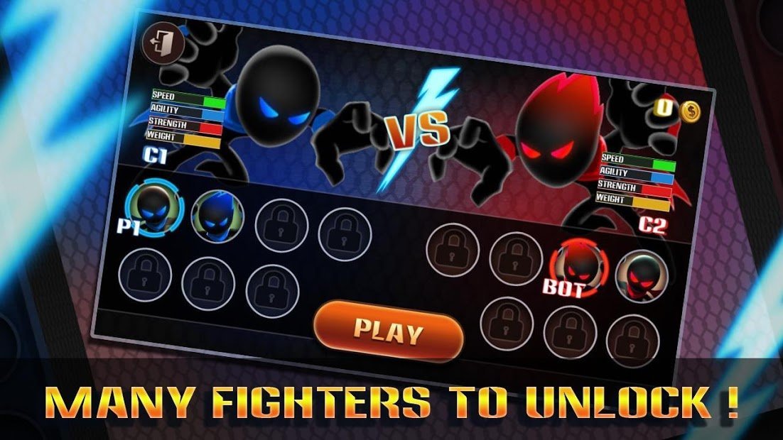 Stickman Warriors: UFB Fighting