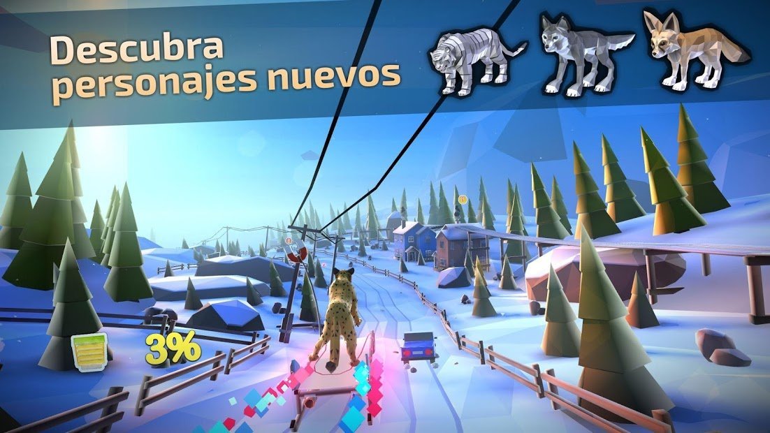 Animal Adventure: Downhill Rush