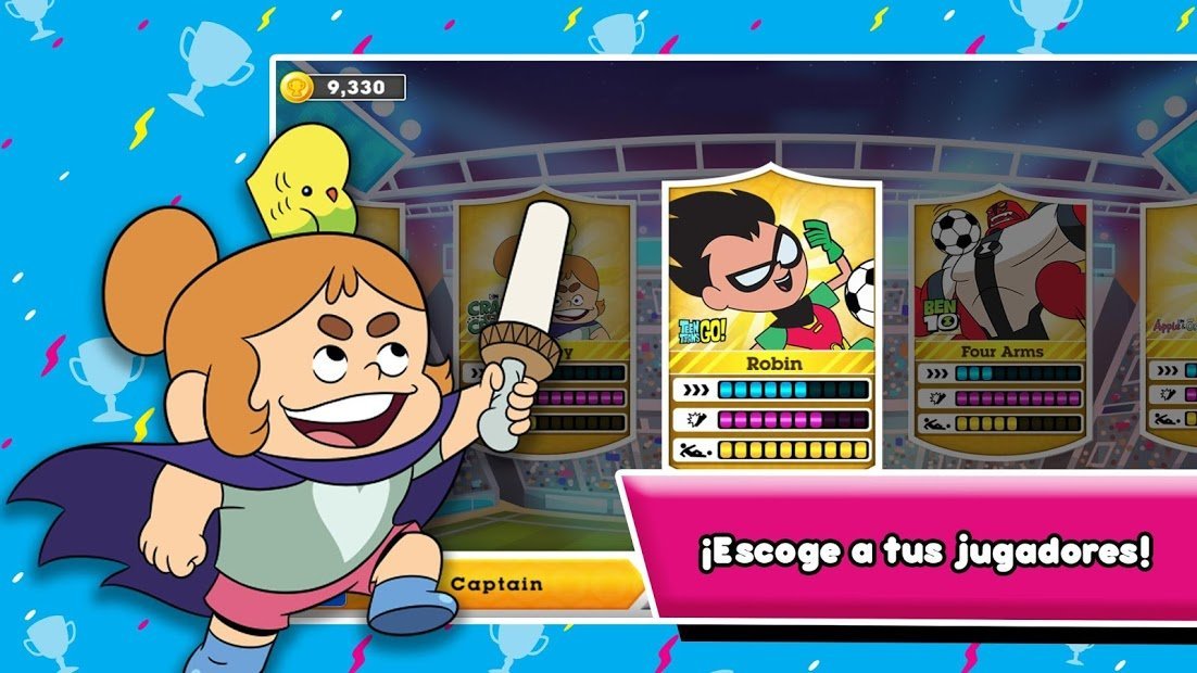 Copa Toon - juego de fútbol