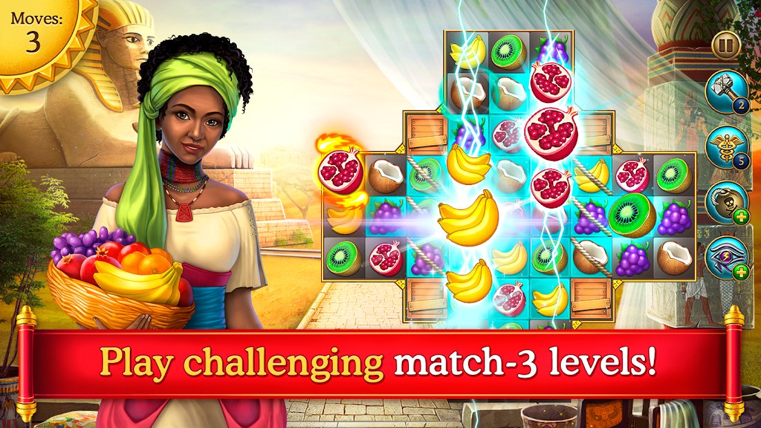 Cradle of Empires Match-3 Game