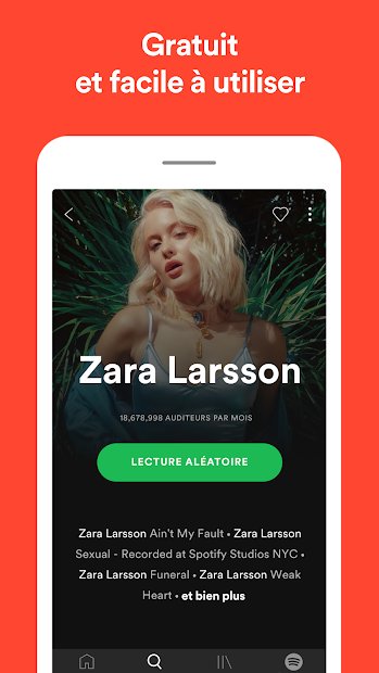 Spotify : musique et podcasts en illimité