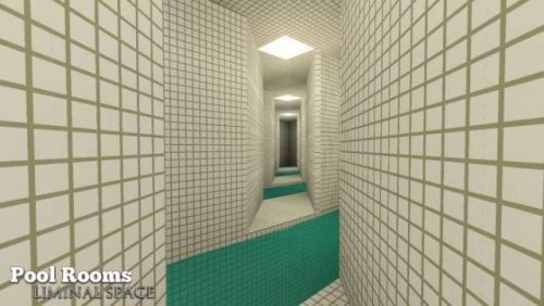 Mapa Salas de bilhar | Backrooms - Espaço Liminar para Minecraft