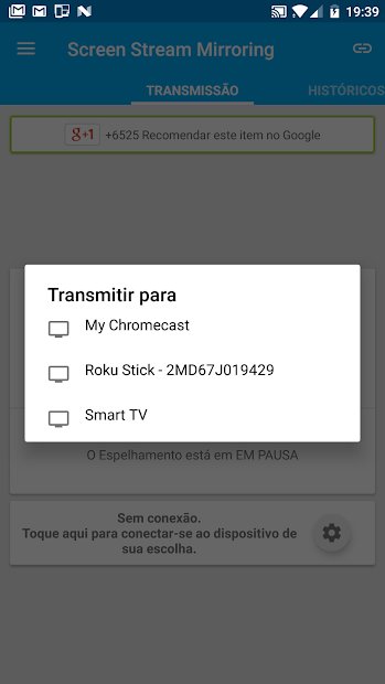 Screen Stream Mirroring
