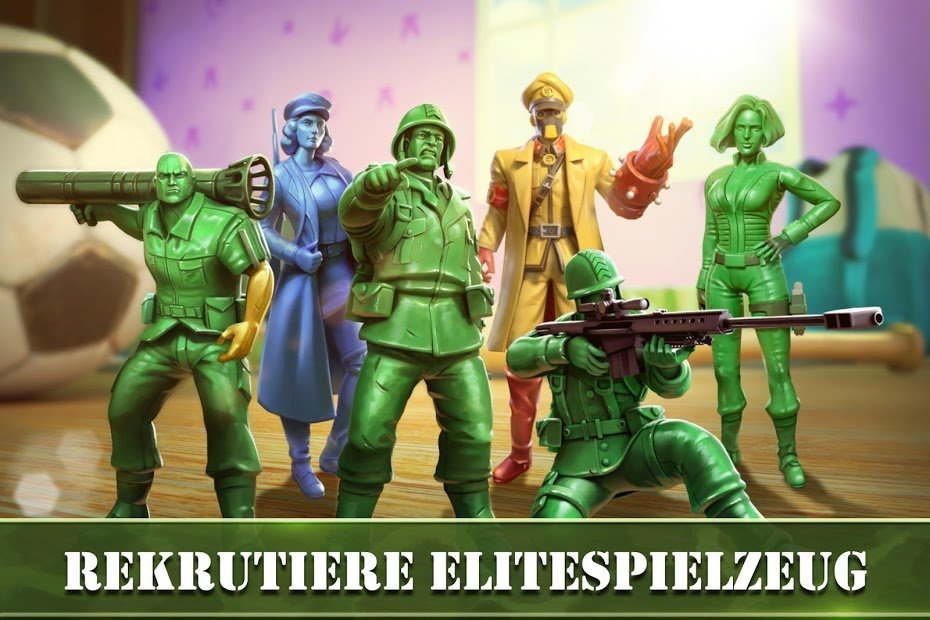 Army Men Strike - Krieg und Strategie: Armee Bauen