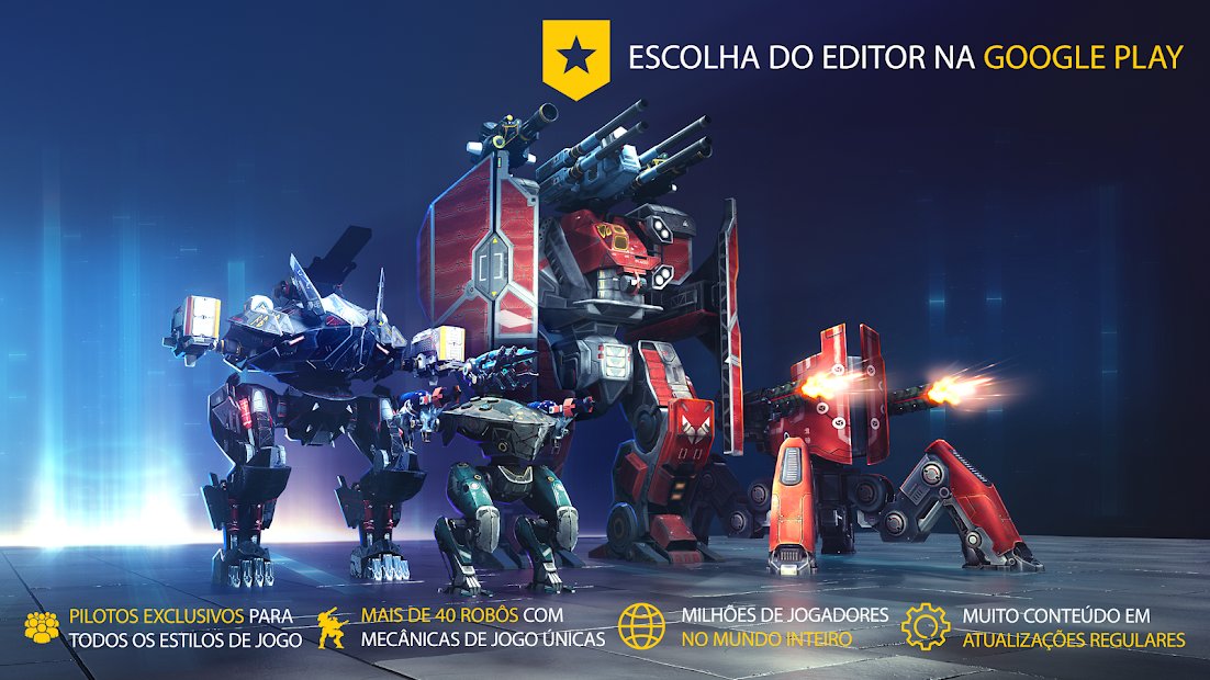 War Robots. Batalhas táticas multijogador 6x6