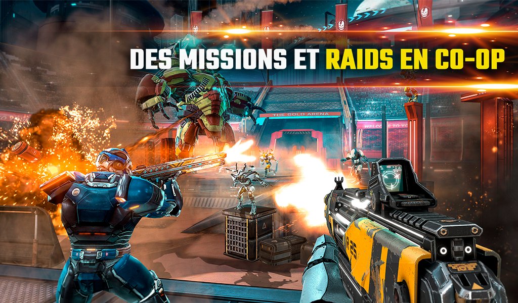 SHADOWGUN LEGENDS - FPS PvP and Coop Shooting Game