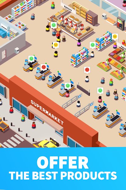 Idle Supermarket Tycoon