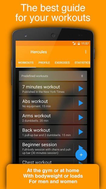 Workout Tracker & Gym Trainer - Fitness Log Book