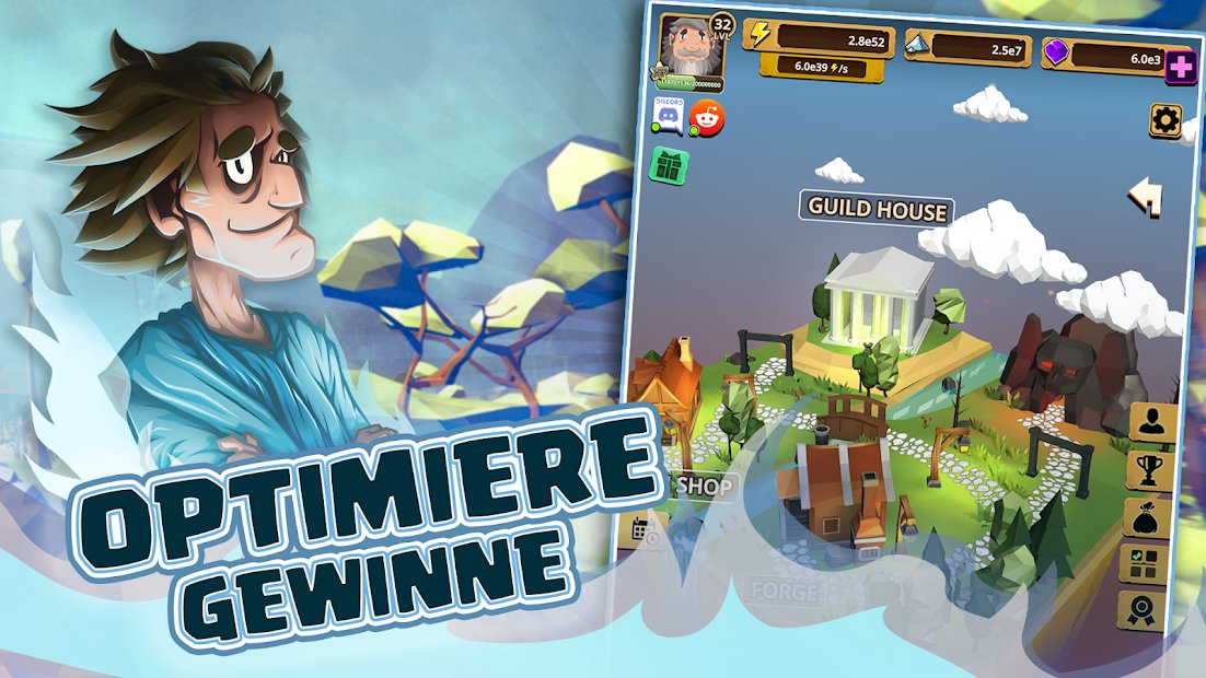 Almighty: Gott-Idle-Clicker-Spiel