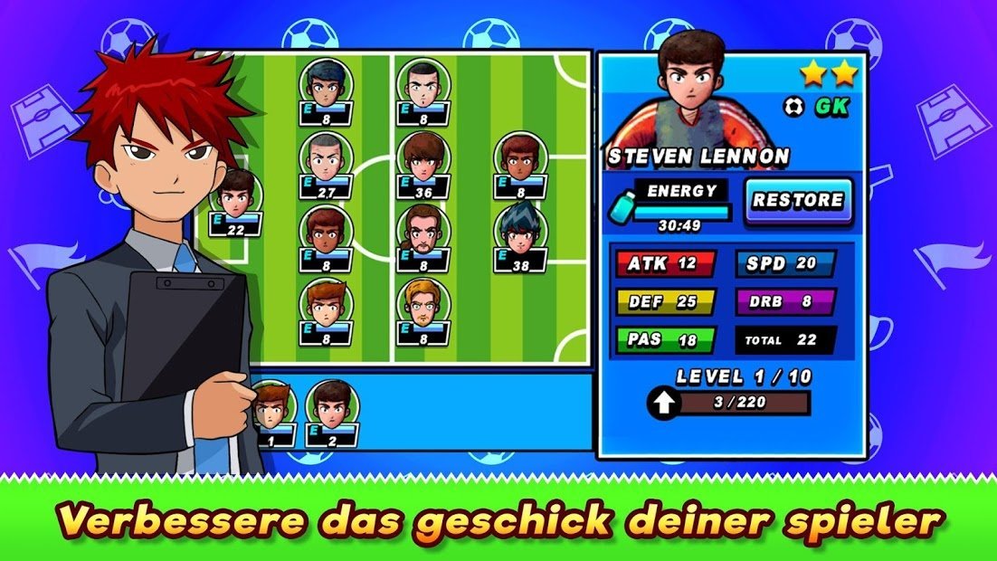 Soccer Heroes 2020 - RPG Football Stars Spiel