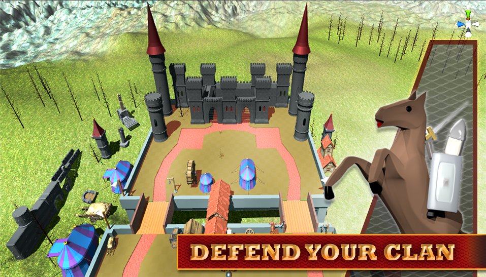 Stickman 3D: Defense of Castle
