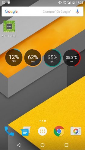 X-CPU - Circle Widgets