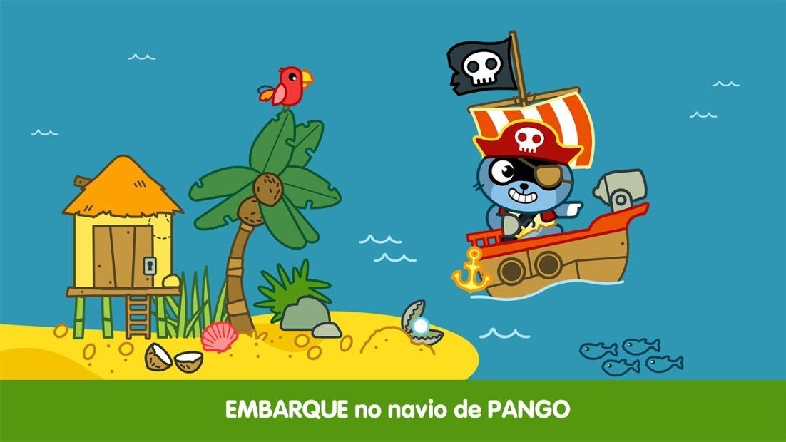 Pango Pirate - Jogo de Aventura para crianças