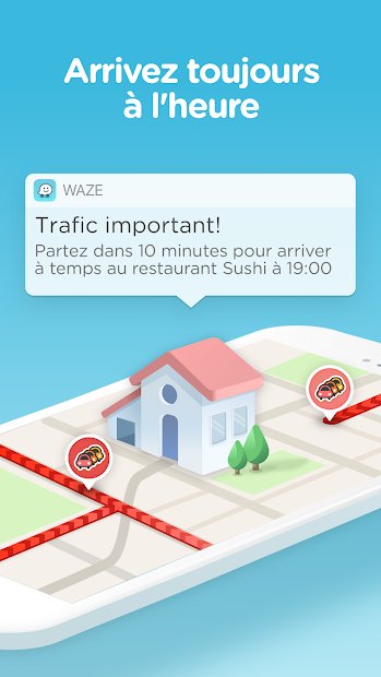 Waze - GPS, Cartes, Trafic & Navigation temps réel
