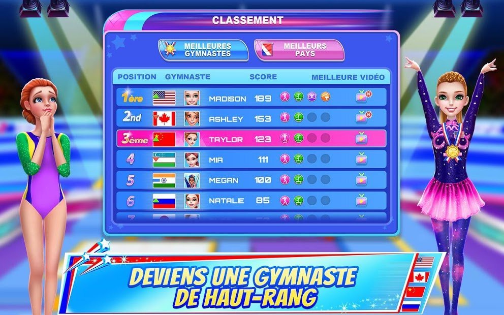 Superstar de gymnastique - Danse jusqu'à l'or !