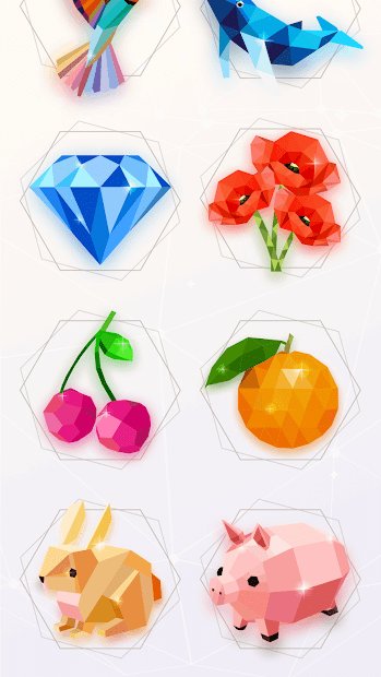 Love Poly - Juego de puzles