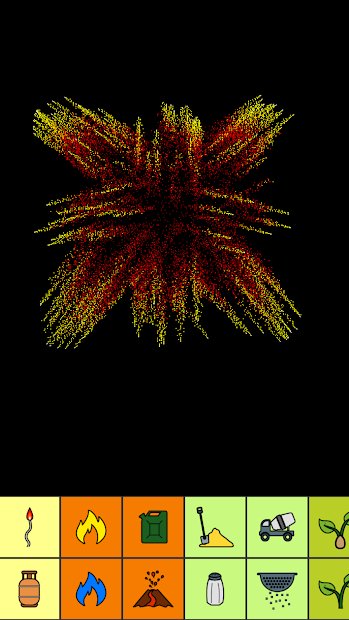 sand:box - relaxing particle engine