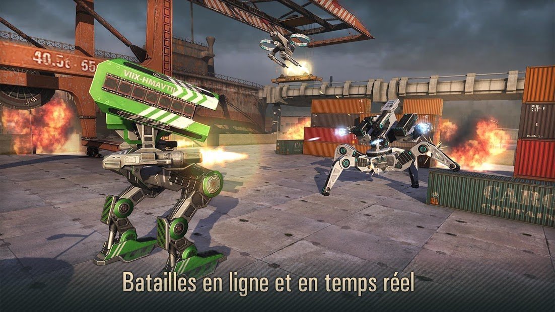 WWR: Robot Jeux de Guerre en ligne