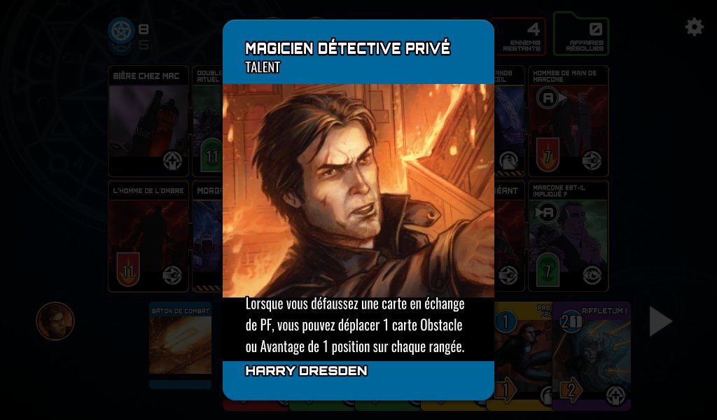 The Dresden Files Cooperative Card Game