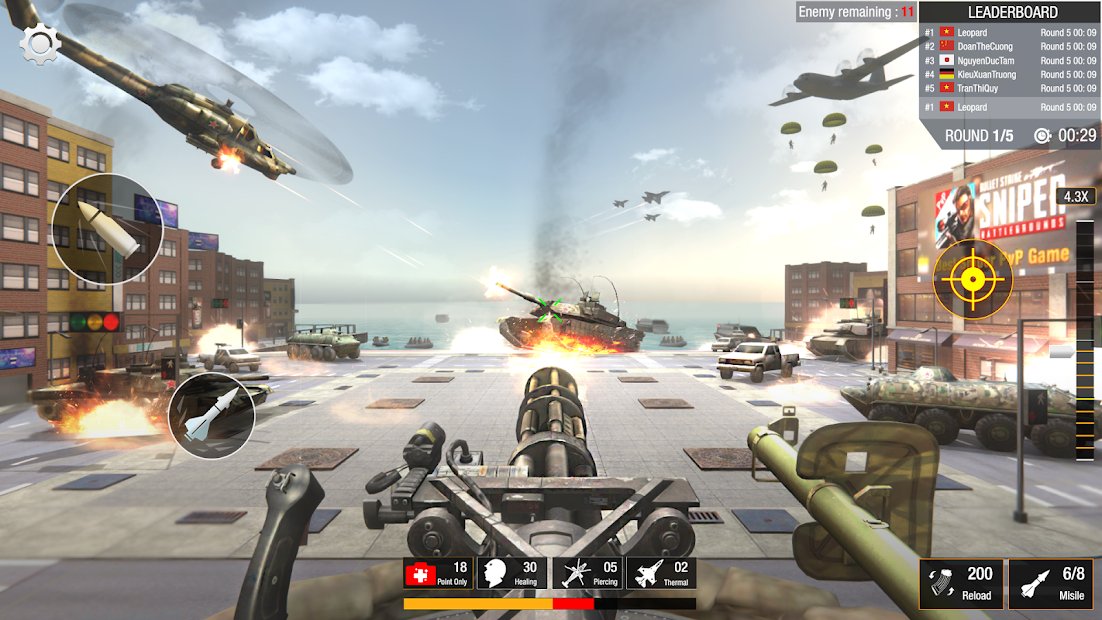 Sniper Games: Bullet Strike - Free Shooting Game