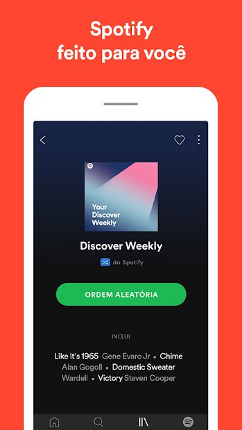 Spotify - Descubra mais músicas e crie playlists