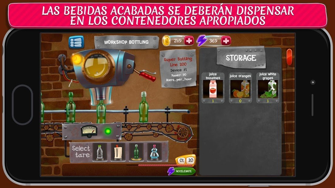 Alcohol Fábrica Simulator