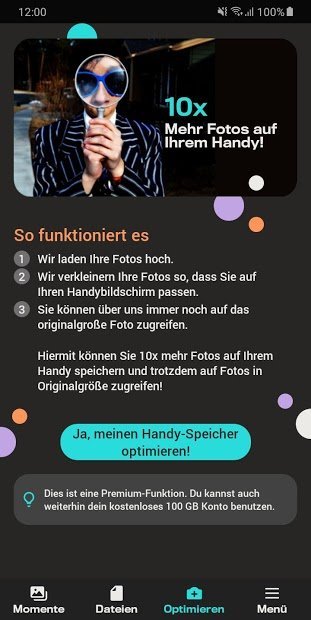 100 GB Kostenloser Backup