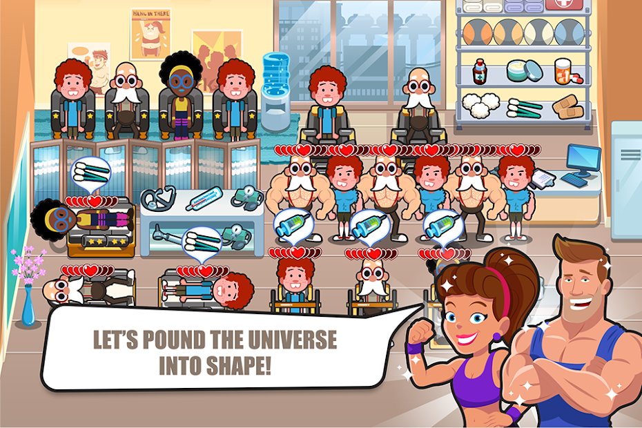 Gym Til' Fit - Time Management Fitness Game