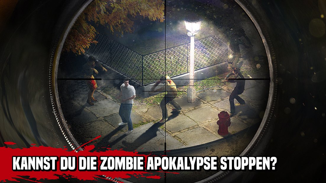 Zombie Hunter Sniper: Apokalypse Action Spiele