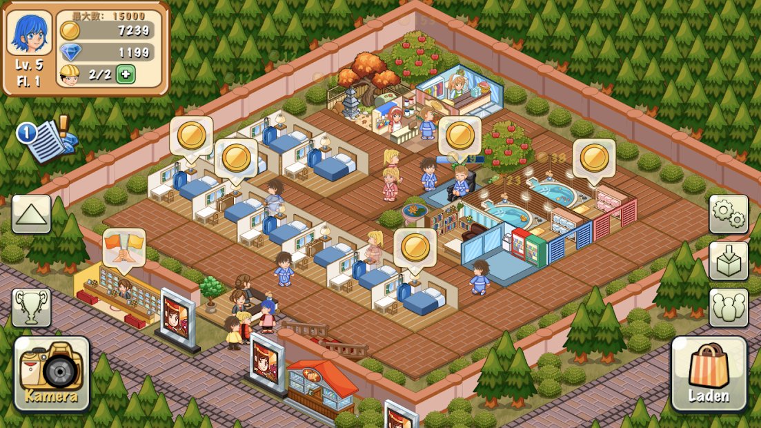 Hotel Story: Ferienort-Simulation