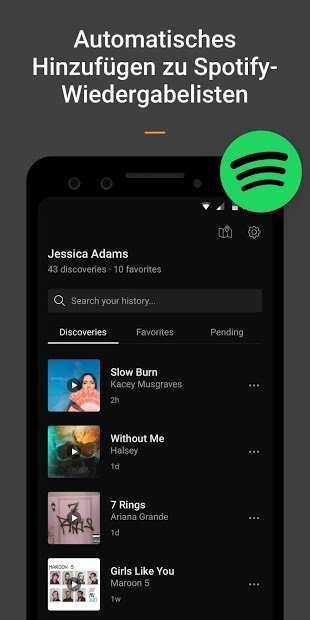 SoundHound∞ Musikerkennung & Musikwiedergabe