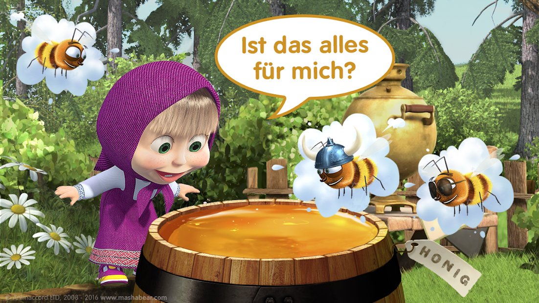 Mascha und der Bär Kinderspiel