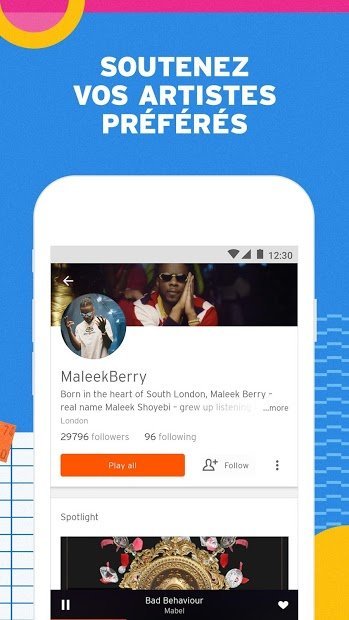 SoundCloud - Musique, Sons & Chansons en streaming