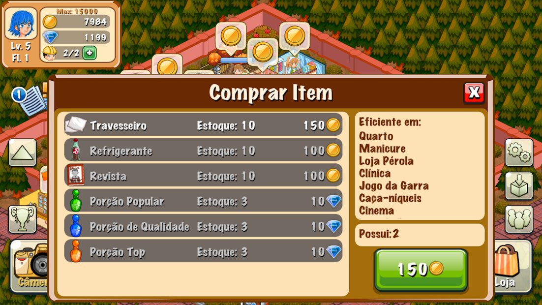 Hotel Story: Jogo de Resort