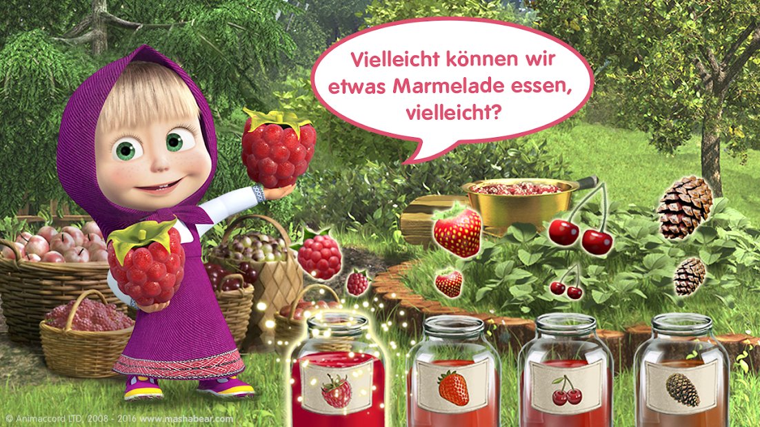 Mascha und der Bär Kinderspiel