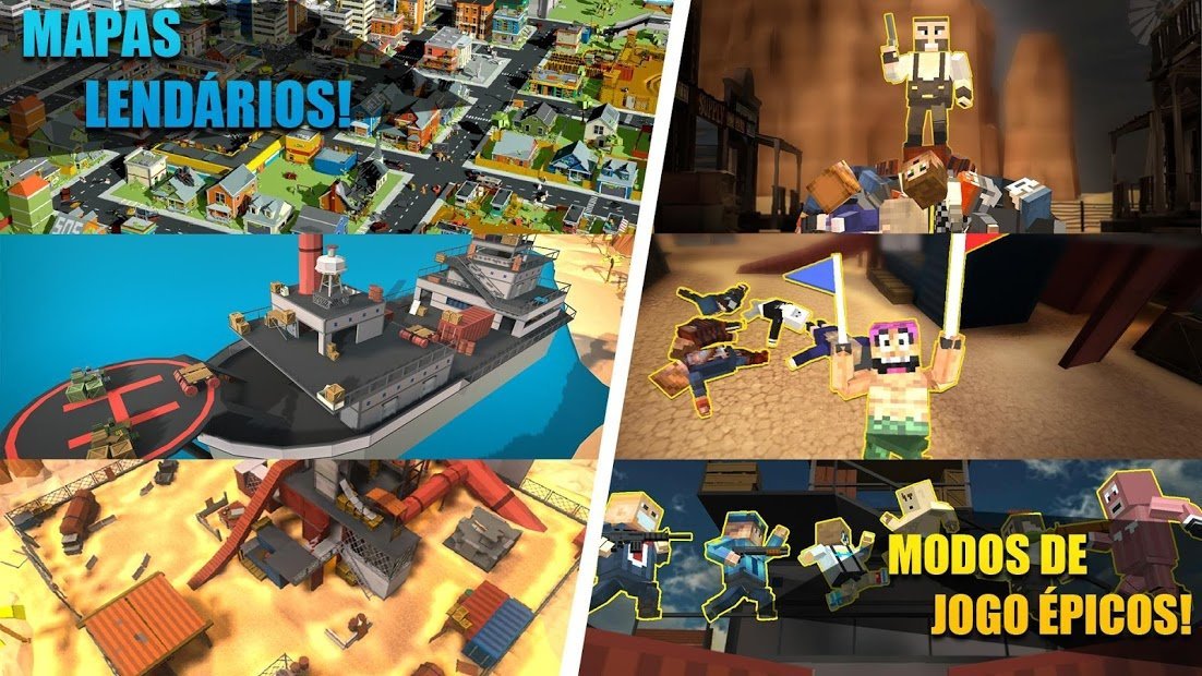 Fúria de Pixel: 3D Multiplayer