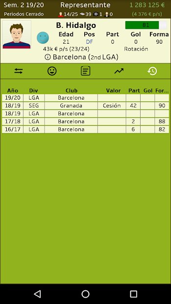 Representante de Fútbol (Football Agent)