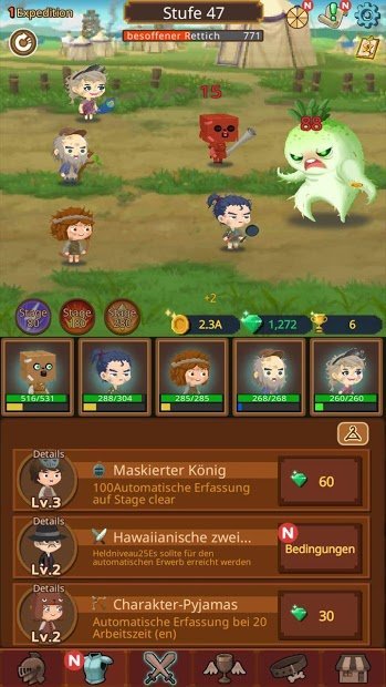 Job Hunt Heroes : Idle RPG