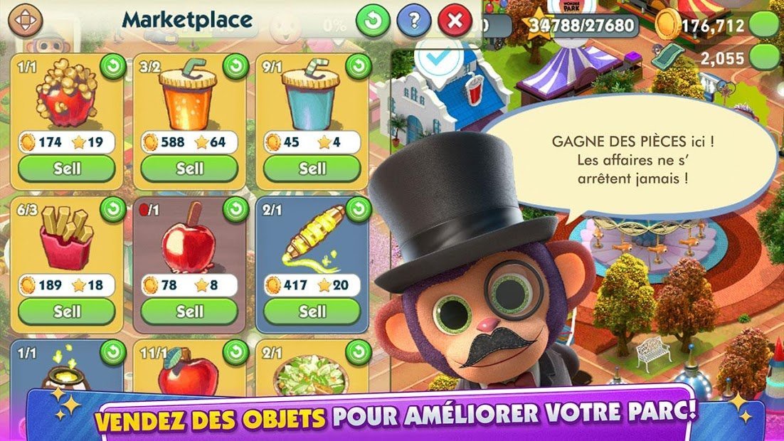 Manèges magiques du Parc des merveilles