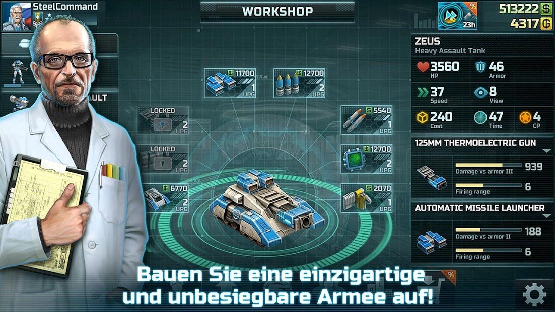 Art of War 3: RTS Echtzeit Militär Strategiespiele