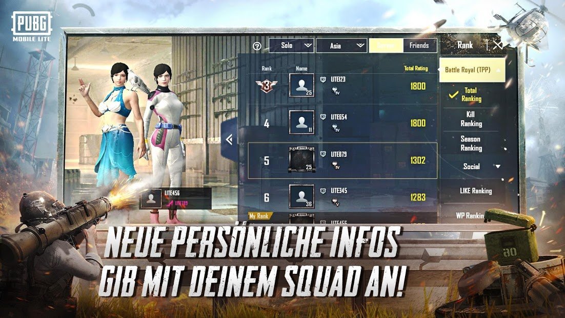 PUBG MOBILE LITE
