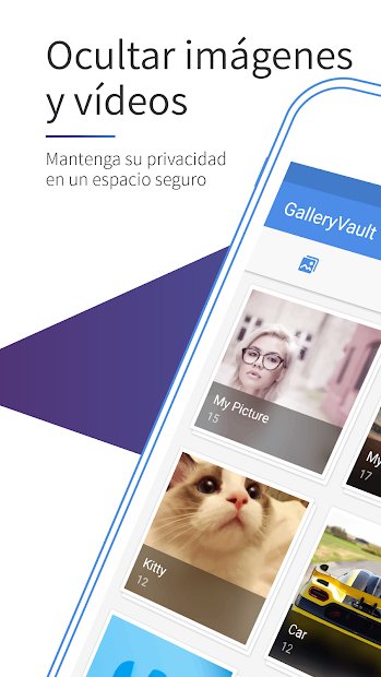 GalleryVault－Ocultar fotos, vídeos y archivos
