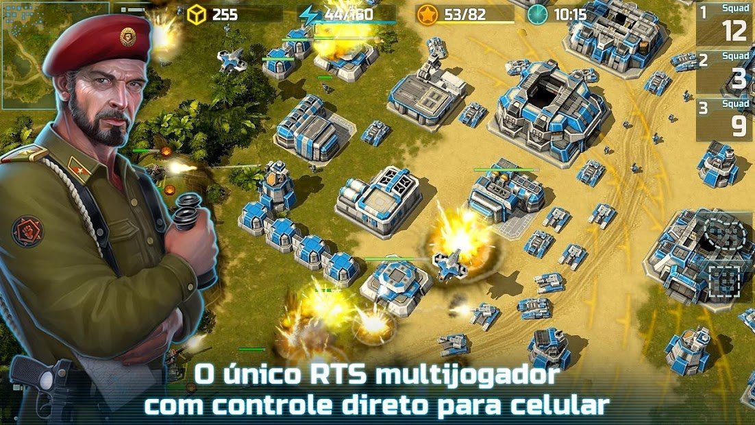 Art of War 3: RTS Jogo de Estratégia em Tempo Real