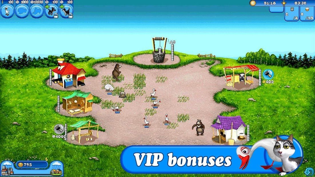 Farm Frenzy Free: Time management game