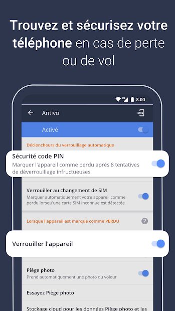 AVG Antivirus Gratuit 2020 – Sécurité Mobile