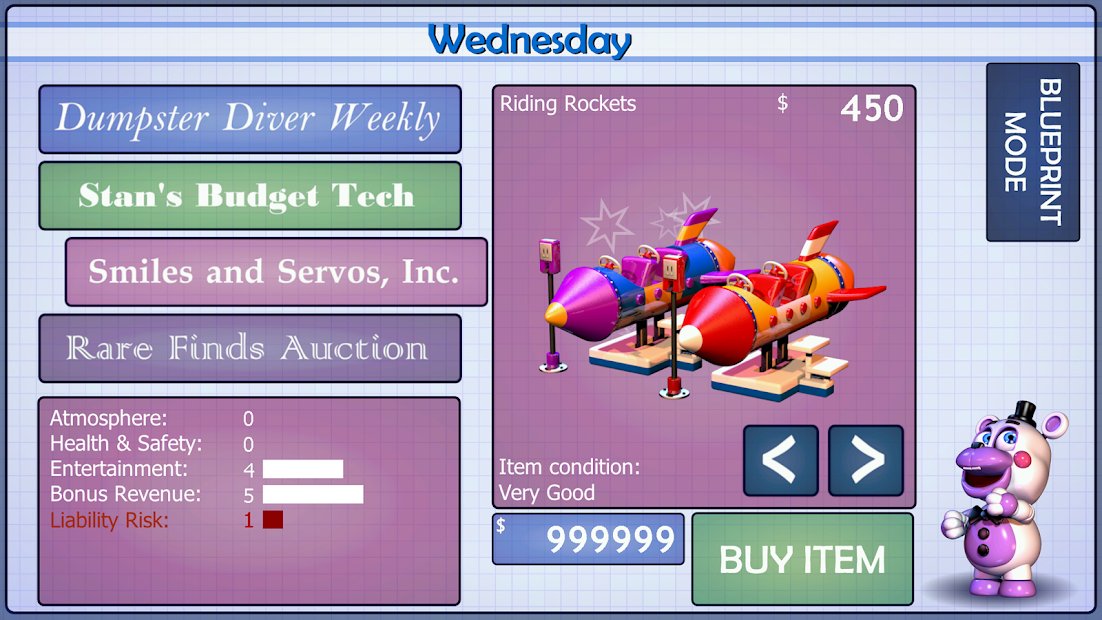 Freddy Fazbear’s Pizzeria Simulator