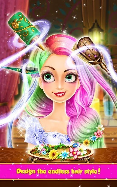 Long Hair Princess Hair Salon