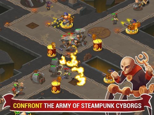 Steampunk Syndicate 2: Tower Defense Game